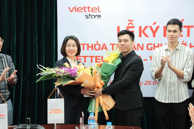 Viettel Store hợp tác với Vitamin Network, phát triển mạnh bán hàng qua Tiktok - Ảnh 1.