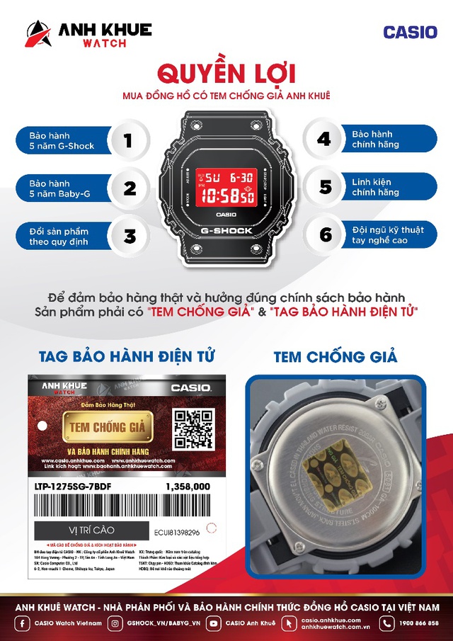 Báo động tình trạng đồng hồ Casio giả mạo tại thị trường Việt Nam  - Ảnh 2.