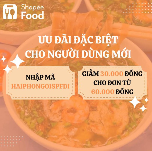 ShopeeFood &ldquo;chơi lớn&rdquo;, chi&ecirc;u đ&atilde;i người d&ugrave;ng mới Hải Ph&ograve;ng ưu đ&atilde;i đến 50% - Ảnh 5.