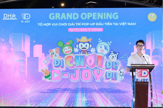 D-Joy: Tổ hợp vui chơi, giải trí pop-up chính thức khai trương - Ảnh 2.