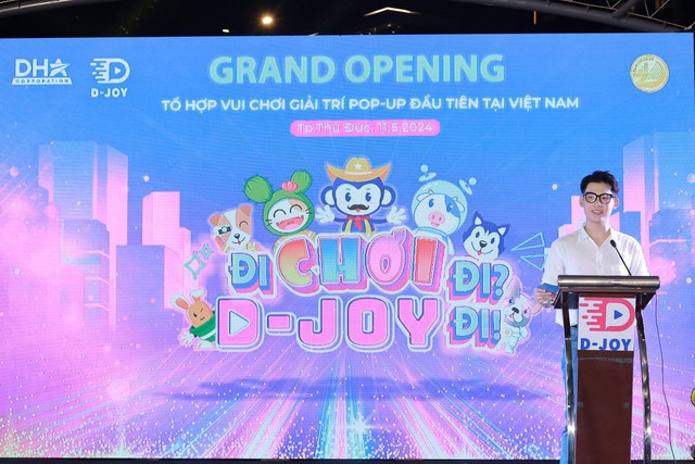 D-Joy: Tổ hợp vui chơi, giải trí pop-up chính thức khai trương - Ảnh 3.