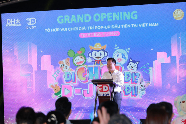 D-Joy: Tổ hợp vui chơi, giải trí pop-up chính thức khai trương - Ảnh 3.