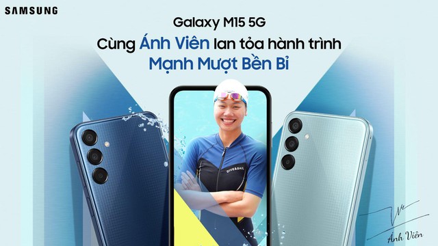 Thế Giới Di Động mở bán Samsung Galaxy M15 5G: pin 6.000 mAh, RAM 6GB giá chỉ 4,99 triệu đồng - Ảnh 1.