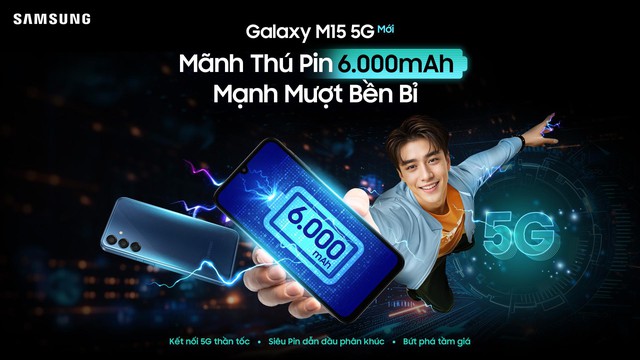 Samsung ra mắt Galaxy M15 5G: Bước đầu hành trình mạnh mượt bền bỉ mỗi ngày - Ảnh 2.