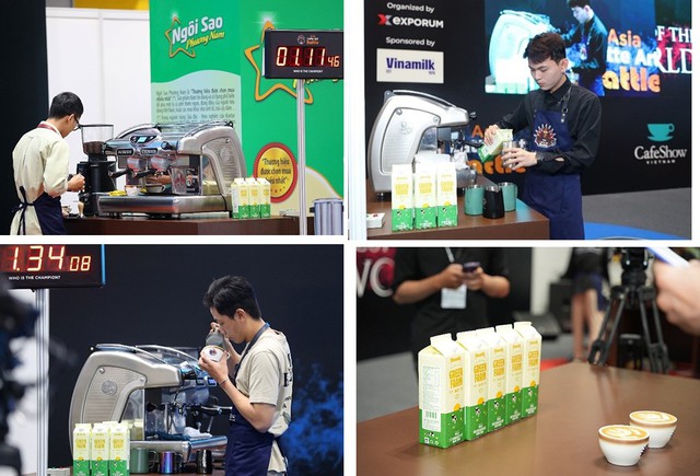 Vinamilk khẳng định vị thế trong ngành pha chế tại đấu trường quốc tế Asia Latte Art Battle - Ảnh 1.