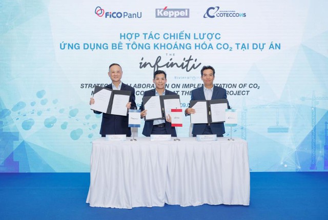 Keppel, FiCO Pan-United và Coteccons triển khai bê tông bền vững tại Việt Nam - Ảnh 1.
