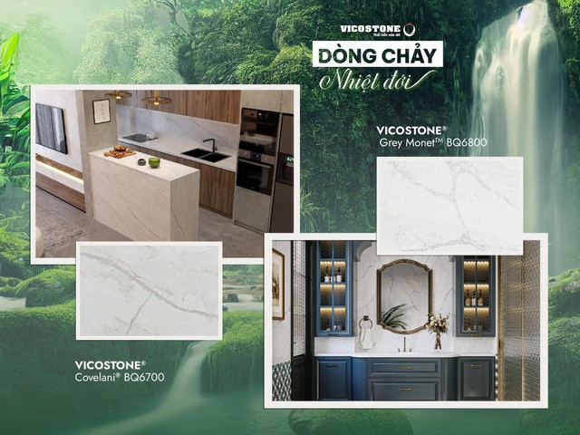 Đá VICOSTONE® ra mắt bộ sưu tập mới “Dòng chảy nhiệt đới” - Ảnh 2.