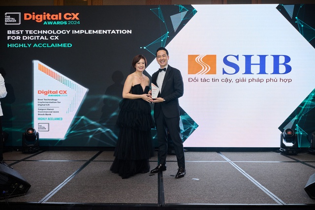 SHB  giành cú đúp giải thưởng tại Digital CX Awards 2024 - Ảnh 1.
