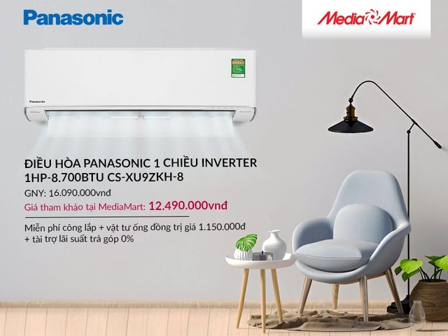 Top 05 điều hòa Panasonic tiết kiệm điện, giảm giá sâu đáng mua nhất hè 2024 - Ảnh 2.