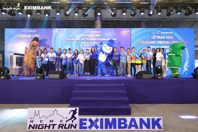 Sự kiện Ho Chi Minh City Night Run Eximbank 2024 thành công rực rỡ - Ảnh 4.