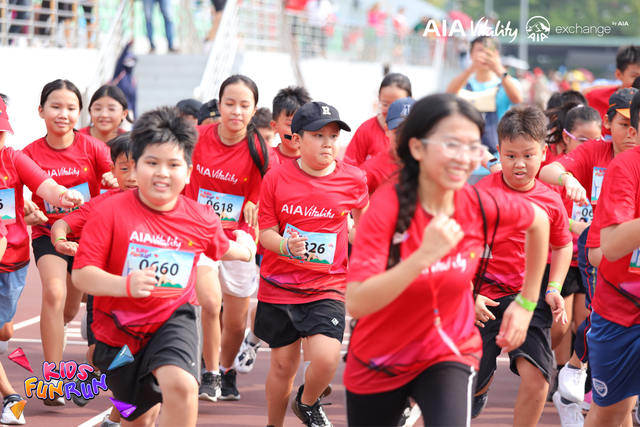 AIA Việt Nam với sự kiện Kids Fun Run giúp trẻ em phát triển - Ảnh 1.