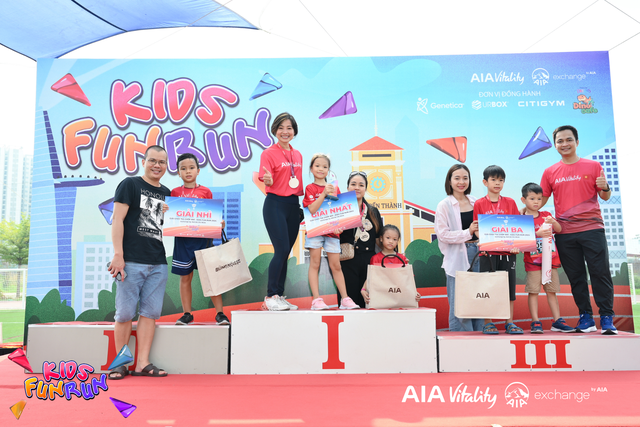 AIA Việt Nam với sự kiện Kids Fun Run giúp trẻ em phát triển - Ảnh 3.