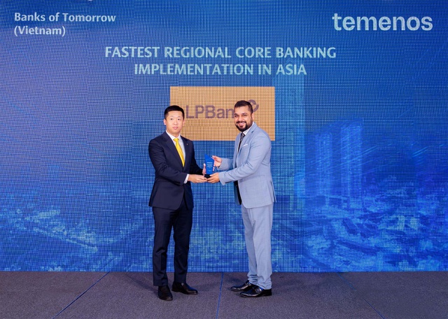 LPBank vinh dự nhận giải thưởng “Triển khai Core Banking nhanh nhất Châu Á” - Ảnh 1.