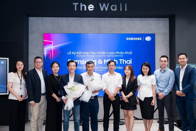 Samsung hợp tác với Minh Thái phân phối màn hình TV doanh nghiệp tại Việt Nam - Ảnh 2.