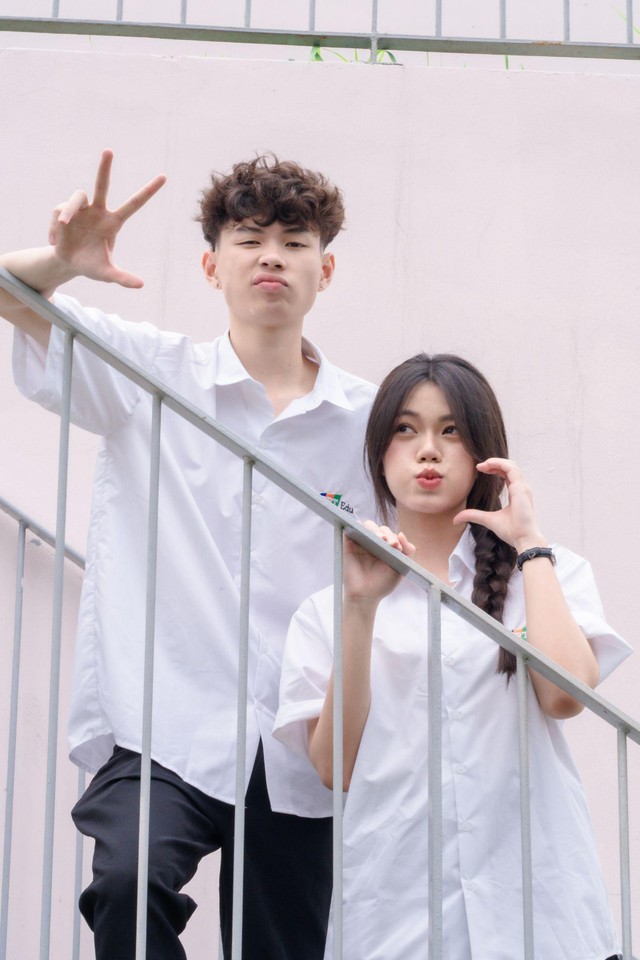 Hà Trung, Thu Hường, Khánh Linh, Tùng Dương gây trầm trồ vì quá dễ thương trong MV cổ vũ sĩ tử mùa thi - Ảnh 3.