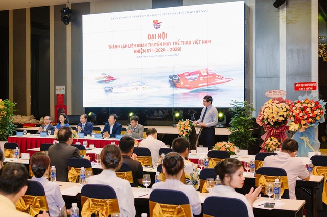 Liên đoàn Thuyền máy Thể thao Việt Nam chính thức được thành lập - Ảnh 1.