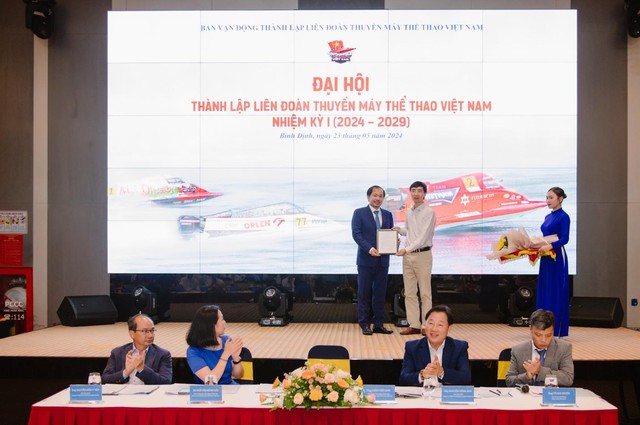 Liên đoàn Thuyền máy Thể thao Việt Nam chính thức được thành lập - Ảnh 4.