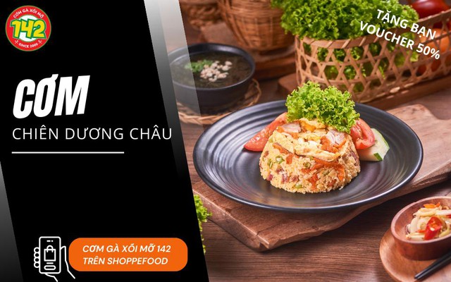 ShopeeFood tung siêu voucher 50% cho Cơm Gà Xối Mỡ 142, hội “ghiền tinh bột” nhanh tay rước ngay - Ảnh 5.