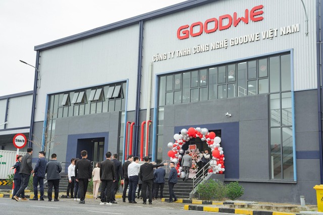 Lễ khánh thành cơ sở sản xuất của GoodWe tại Việt Nam - Ảnh 1.