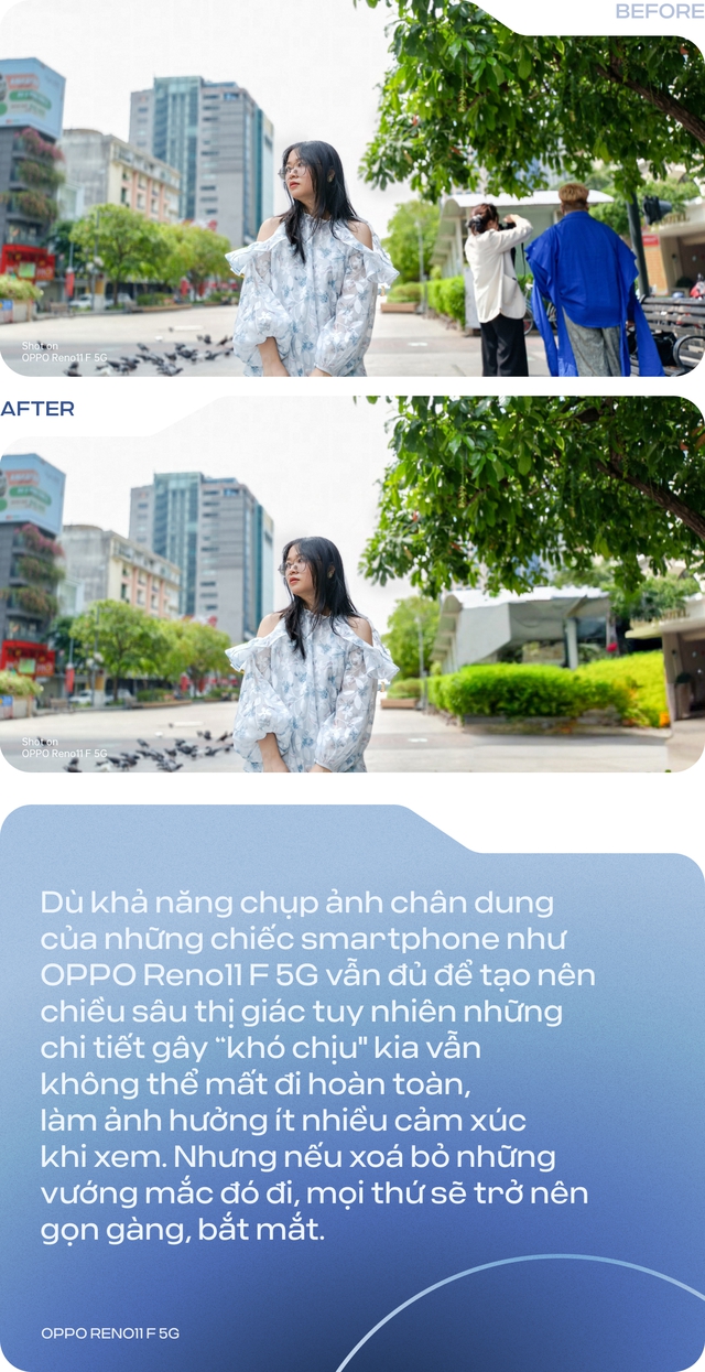 Trở thành phù thủy chỉnh ảnh với công nghệ AI trên OPPO Reno11 F 5G - Ảnh 6.