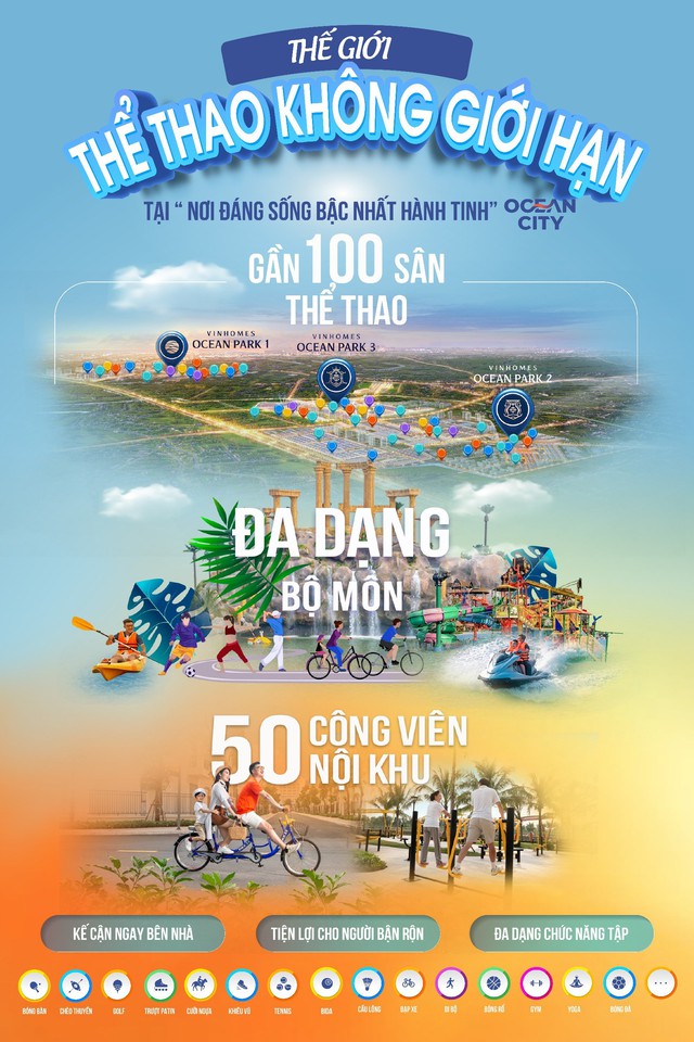 Thế giới thể thao không giới hạn tại “nơi đáng sống bậc nhất hành tinh” Ocean City - Ảnh 1.