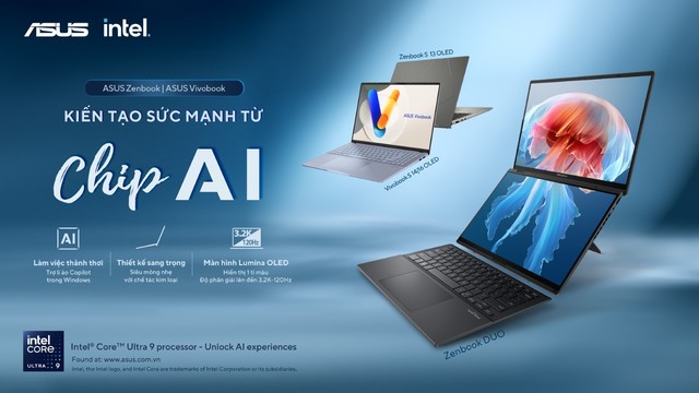 ASUS tiên phong về laptop chip AI - Trực tiếp cho người dùng trải nghiệm- Ảnh 3.