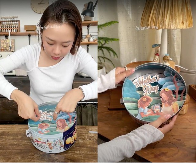Giới trẻ bỗng đồng loạt l&agrave;m qu&agrave; tri &acirc;n mẹ với hộp b&aacute;nh quy bơ nh&agrave; n&agrave;o cũng c&oacute; - Ảnh 4.