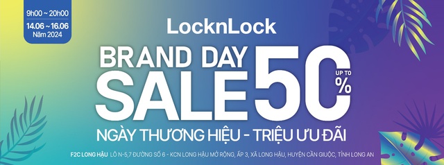 Tiếp sức người tiêu dùng, LocknLock trợ giá lên đến 50%++ tại Brand Day F2C Long Hậu và F2C Bắc Ninh - Ảnh 2.