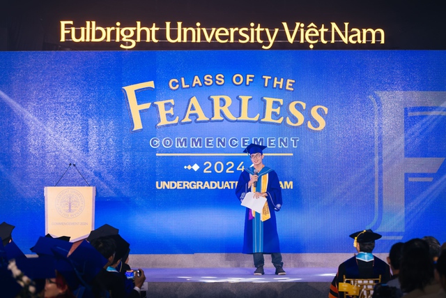 Thông điệp gửi thế hệ trẻ can trường tại Lễ Tốt nghiệp Đại học Fulbright - Ảnh 5.