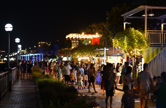 Grab “đổ bộ” phố đi bộ mới tại Đà Nẵng với loạt trạm check-in cực “chất” - Ảnh 1.