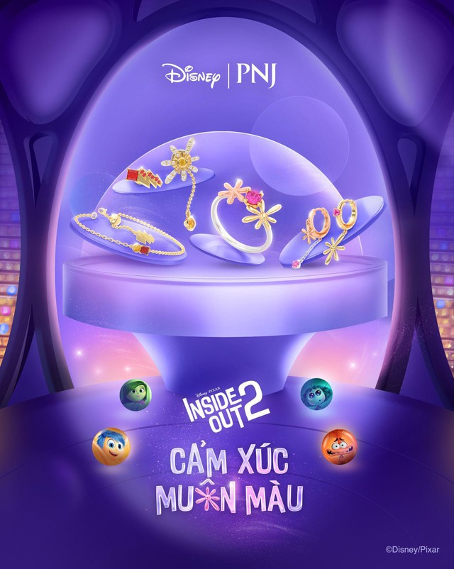 Disney x PNJ ra mắt BST trang sức đặc biệt hòa cùng những cảm xúc ấn tượng trong Inside Out 2 - Ảnh 2.