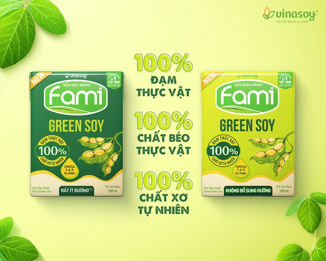 Fami Green Soy đồng hành cùng người tiêu dùng Việt “khỏe đẹp trăm phần, cân bằng cuộc sống” - Ảnh 1.