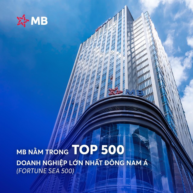 MB lọt top 100 doanh nghiệp lớn nhất Đông Nam Á - Ảnh 1.