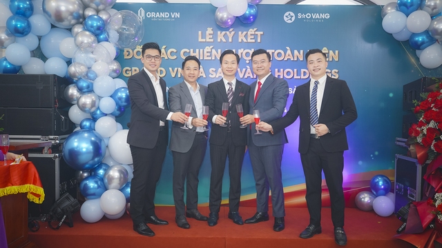 Sao Vàng Holdings ký kết hợp tác chiến lược toàn diện cùng Grand VN - Ảnh 3.