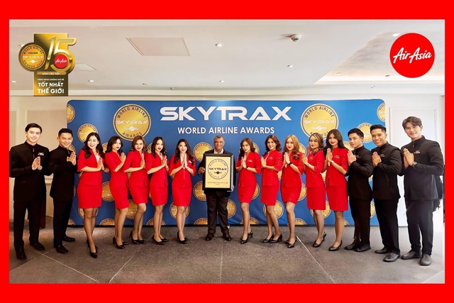 AirAsia là hãng hàng không giá rẻ tốt nhất thế giới của Skytrax năm thứ 15 liên tiếp - Ảnh 1.