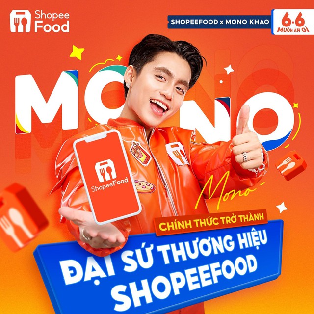 ShopeeFood kết nạp MONO làm đại sứ thương hiệu, vừa ra mắt đã “đốn tim” fan ẩm thực bằng 10.000 ly trà sữa miễn phí - Ảnh 2.