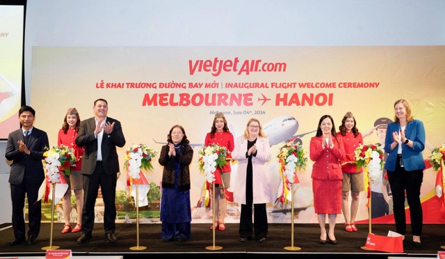 Tin vui: Vietjet khai trương đường bay kết nối Melbourne với Hà Nội, vé Thương gia khuyến mãi tới 50% - Ảnh 1.