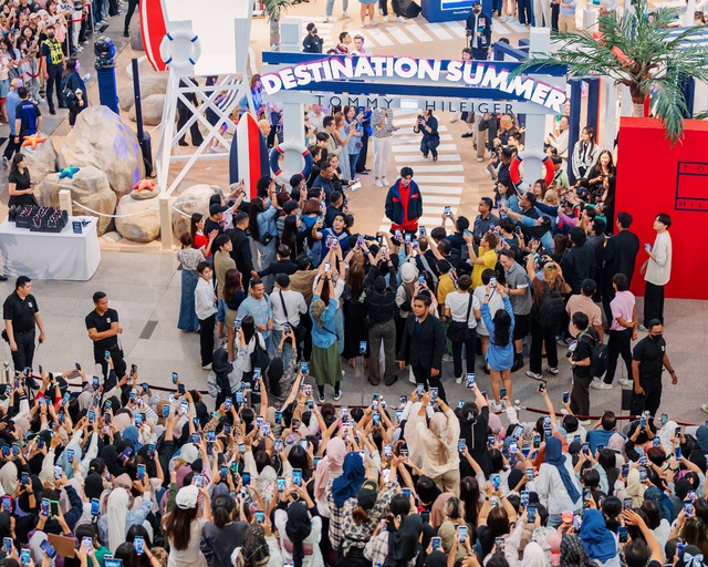 Hoa hậu Mai Phương cùng dàn sao nổi tiếng tham dự sự kiện Tommy Hilfiger Destination Summer Pop-Up tại Malaysia - Ảnh 1.
