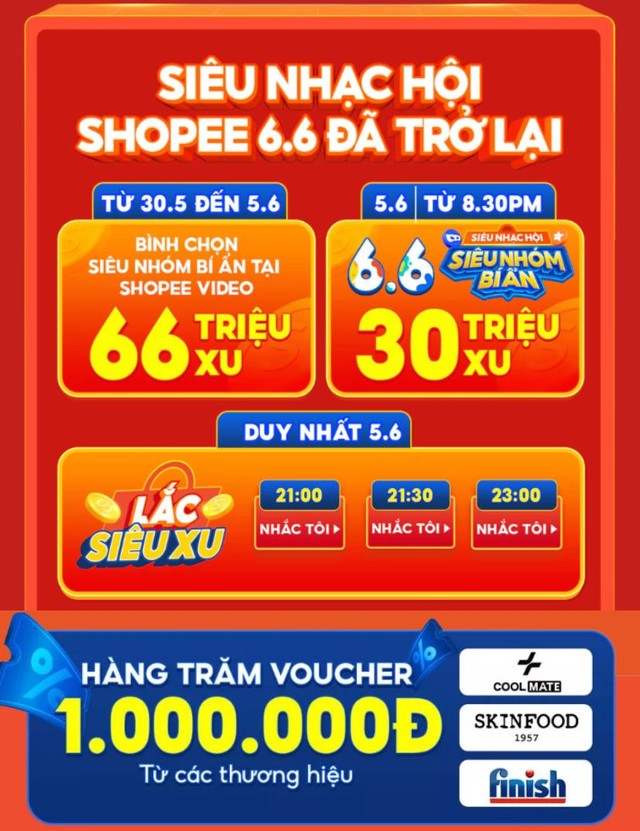 Shopee 6.6 Siêu Nhạc Hội chào sân với dàn anh tài, chị đẹp cùng kho 96 triệu xu - Ảnh 10.