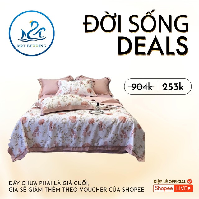 Đúng chất Mega Gold, Diệp Lê tung kho voucher 36 tỷ cùng 2 lượng vàng tặng khán giả Shopee Live - Ảnh 4.