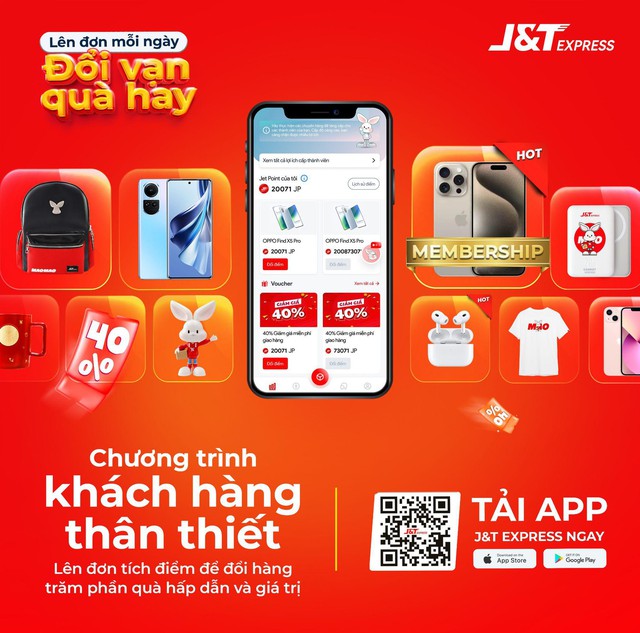J&T Express dành tặng 5.500 phần quà ra mắt chương trình khách hàng thân thiết - Ảnh 2.