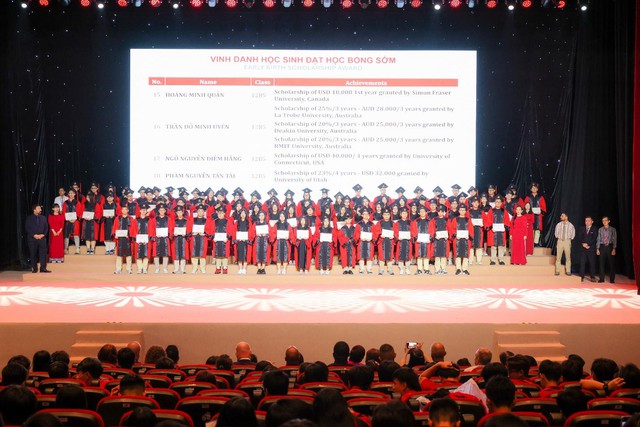 Học sinh trường Quốc tế Việt Úc đoạt gần 2.100 giải thưởng, 157 tỉ đồng học bổng - Ảnh 3.