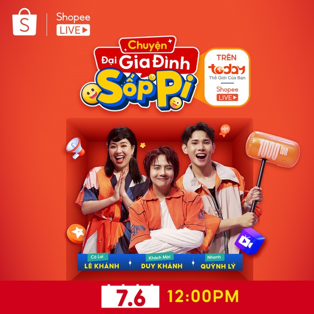 Kỳ nghỉ hè bất ổn của bộ đôi Duy Khánh, Quỳnh Lý tại Chuyện Đại Gia Đình Sốp Pi 7.6 - Ảnh 1.