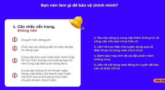 Lừa đảo tuyển dụng vẫn tăng cao, người lao động cần làm gì để bảo vệ mình! - Ảnh 4.