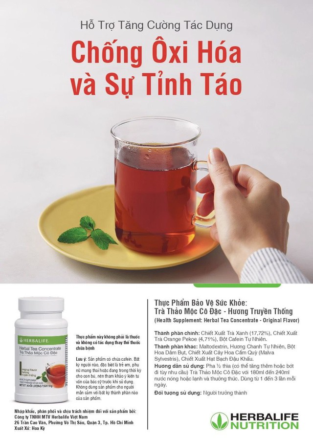 Herbalife thông báo về kênh bán hàng chính thức - Ảnh 4.