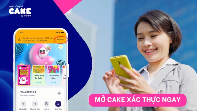 Cake là ngân hàng số của Việt Nam đạt chứng chỉ quốc tế về sinh trắc học - Ảnh 1.