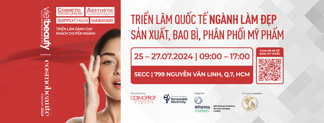 Khám phá điểm sáng triển lãm đầu ngành về làm đẹp - Vietbeauty & Cosmobeauté Vietnam 2024 - Ảnh 3.