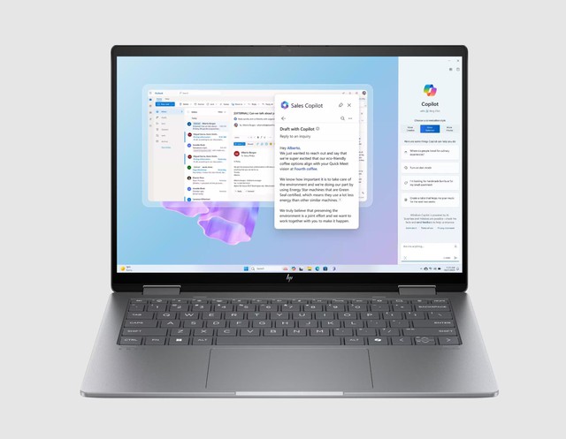 Khám phá HP Envy x360 AI đầu tiên - Ảnh 1.