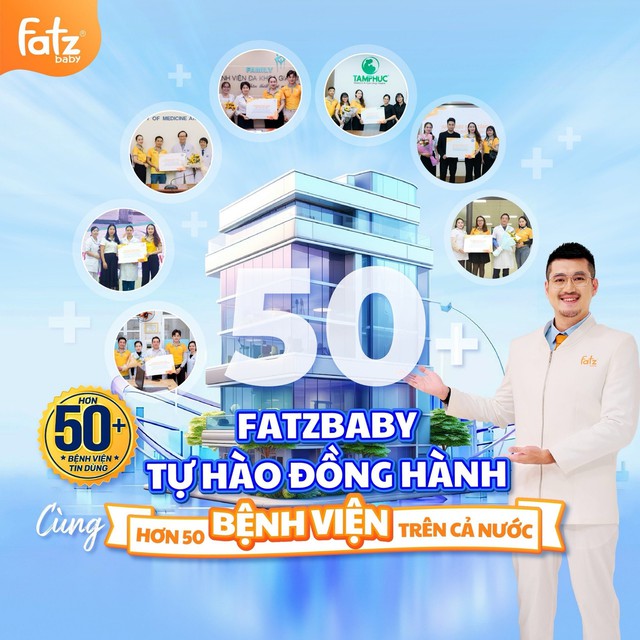 Fatzbaby - Sự lựa chọn đáng tin cậy tại hơn 50 bệnh viện Việt Nam- Ảnh 1.