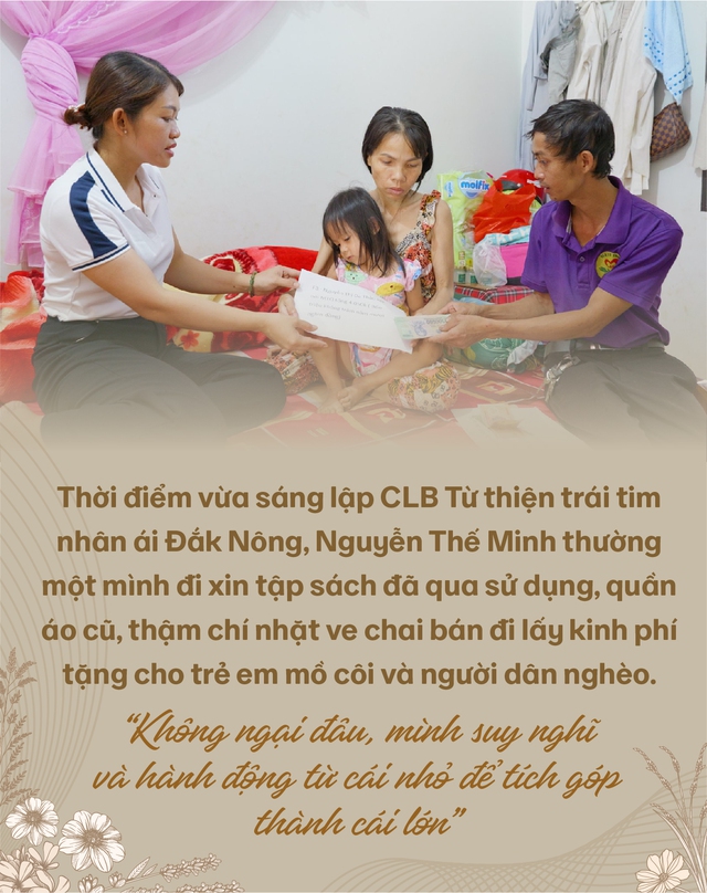 Trưởng CLB Trái tim nhân ái: “Khi giúp đỡ được người khác, lòng tôi thấy yên vui” - Ảnh 2.